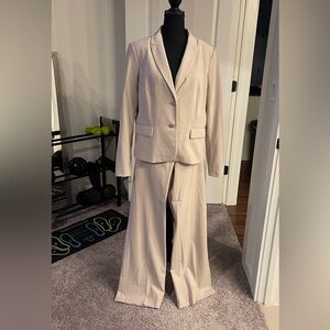 Calvin Klein Classic Fit Beige Trousers